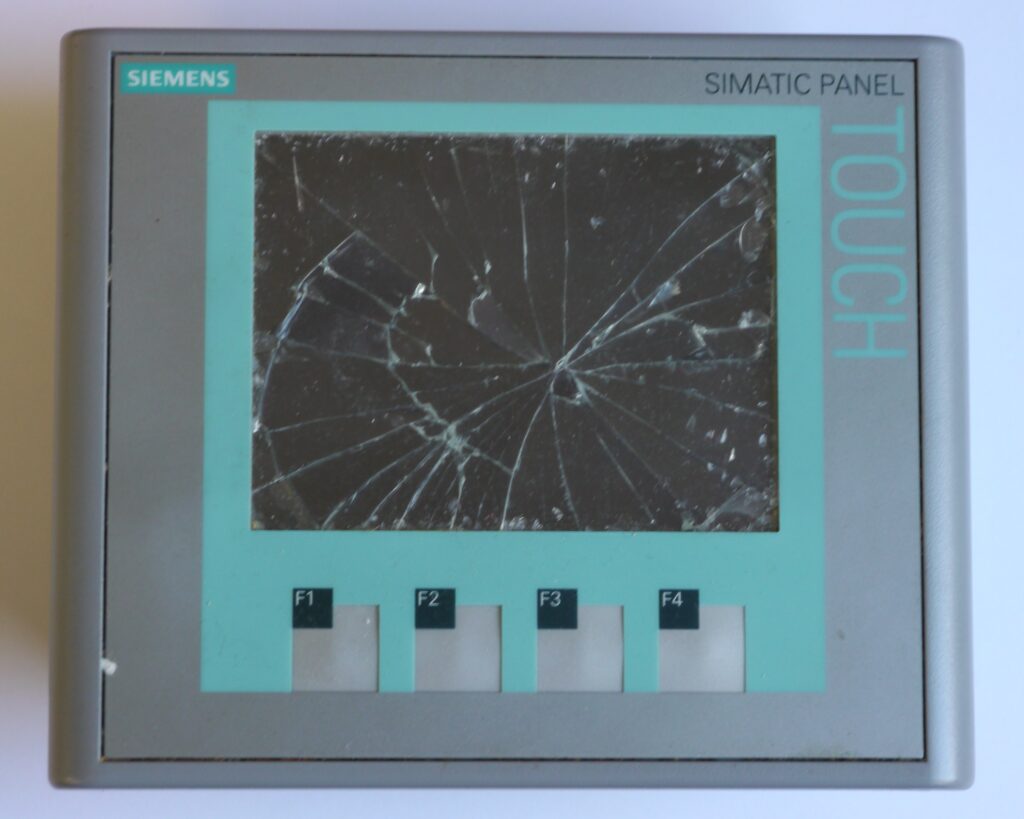 HMI repartie, repair, touch, defect